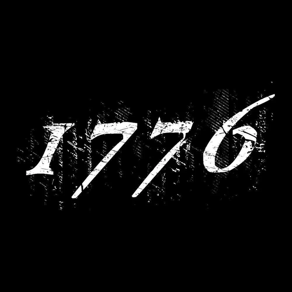 1776 Flag Hoodie - Black - Image 5