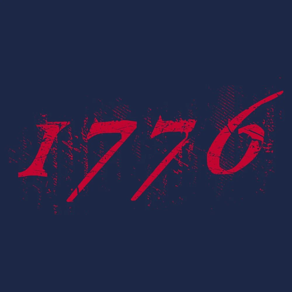 1776 Flag Long Sleeve - Navy - Image 5