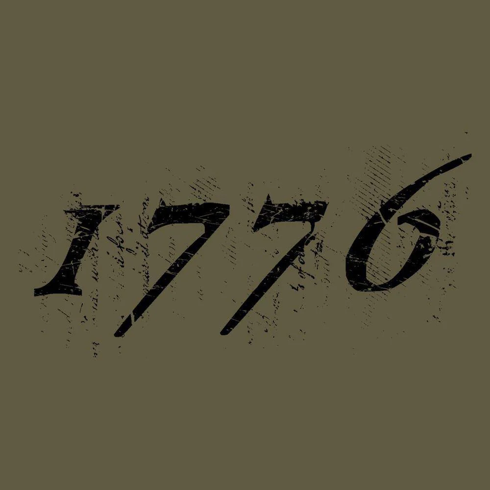 1776 Flag - Military Green - Image 4