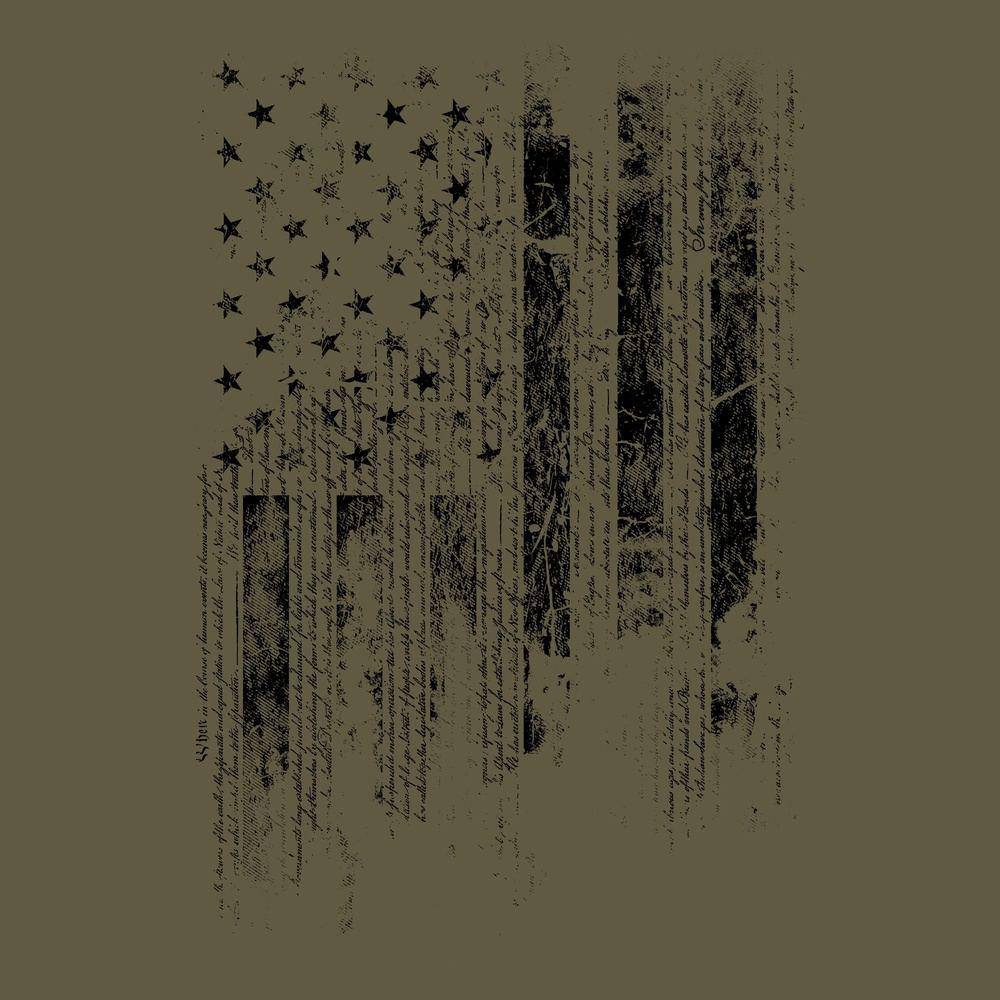 1776 Flag - Military Green - Image 5