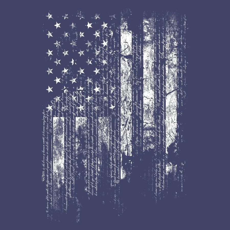 1776 Flag T-Shirt - Future Dusk - Image 7