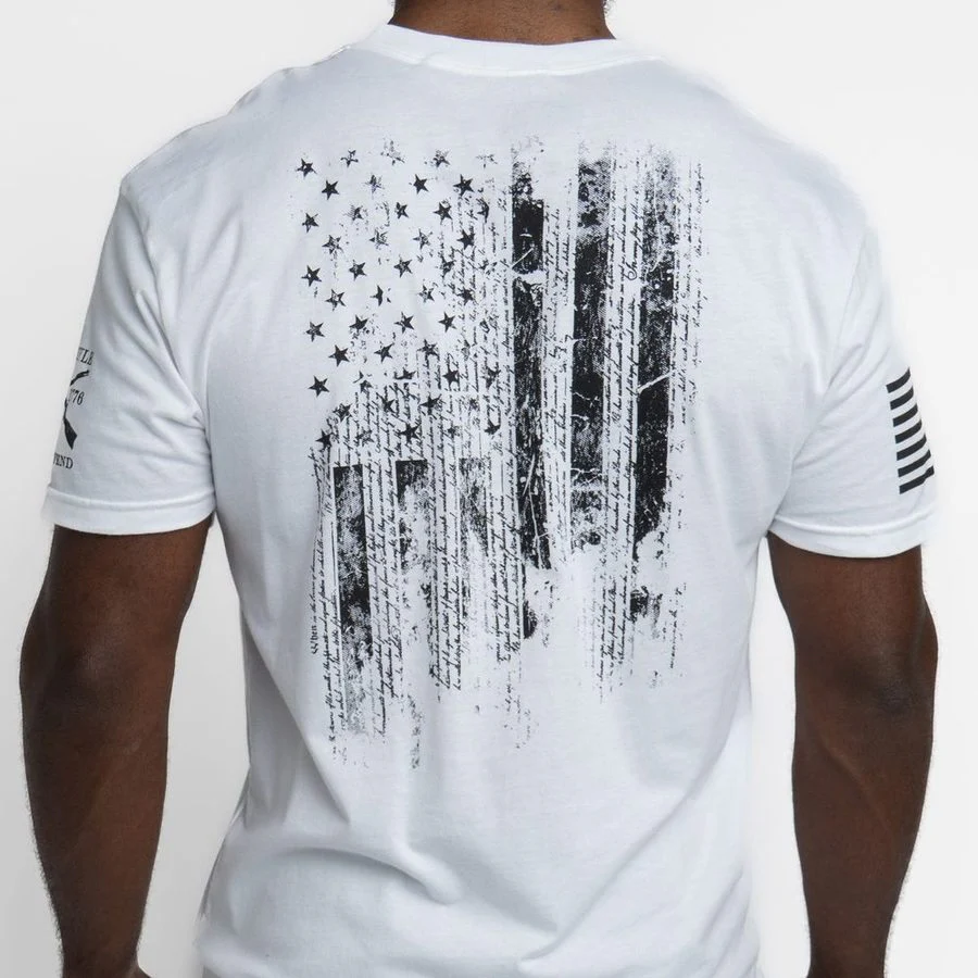 1776 Flag T-Shirt - WhIte - Image 9