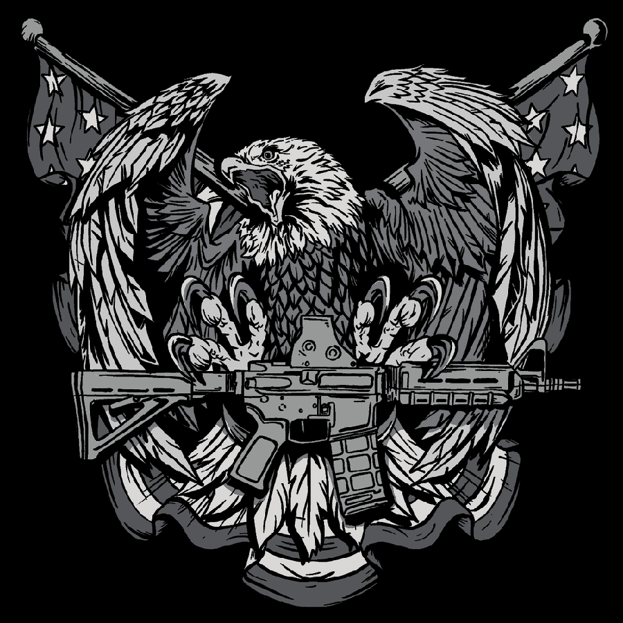 2022 December Club - Ladies - 'Murican Eagle - Image 2