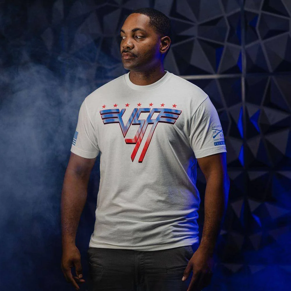 2023 June Club - Men's Hot For America T-Shirt - Image 3