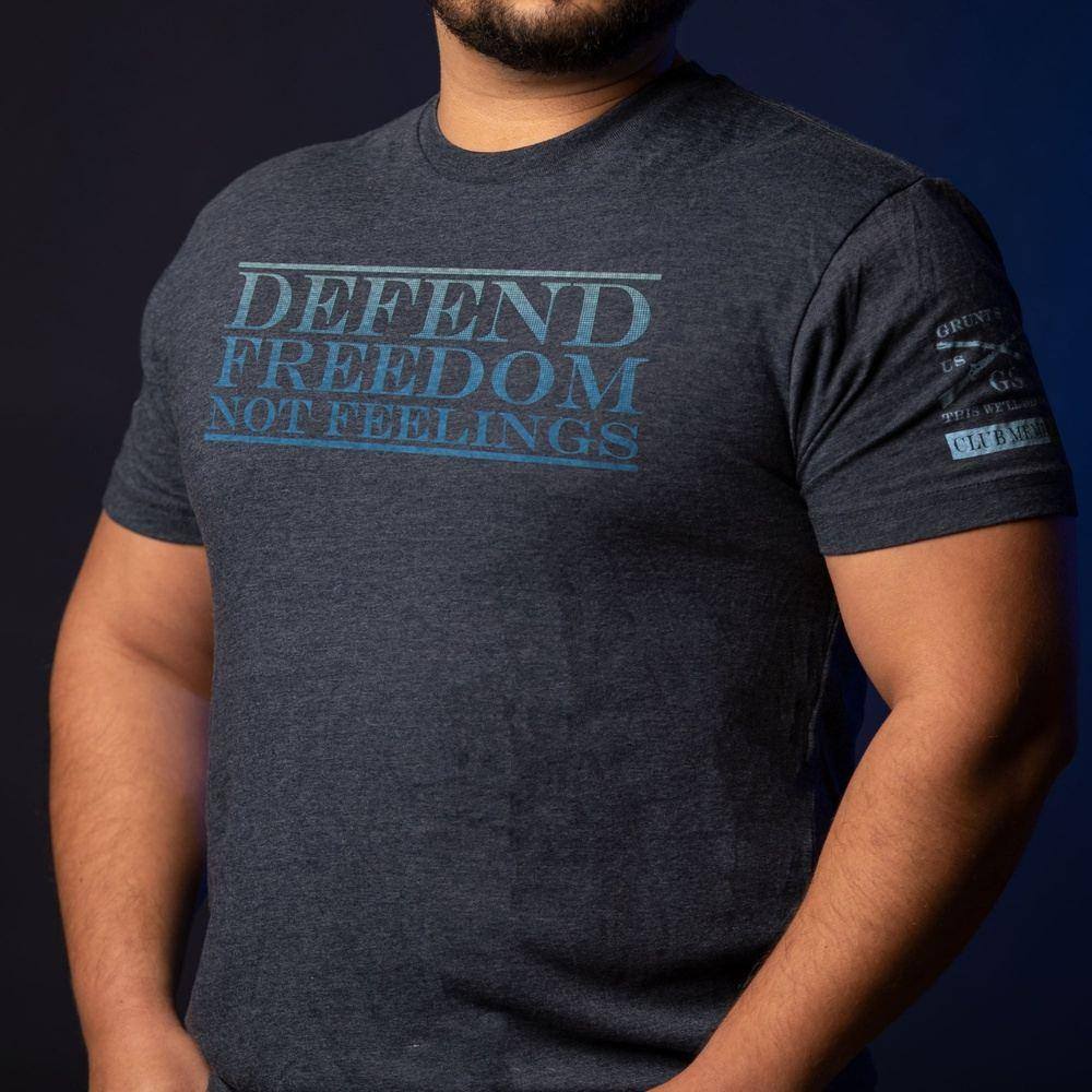 2023 March Club - Men's Defend Freedom, Not Feelings - Image 3