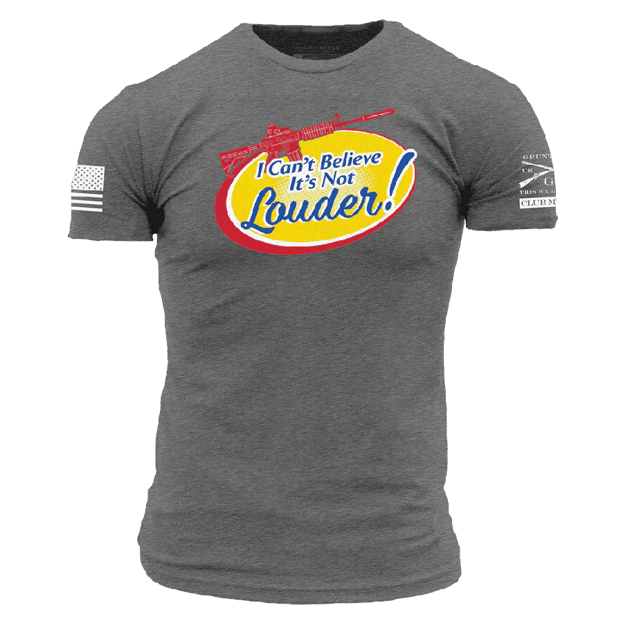 2023 October Club - Can't Believe It's Not Louder T-Shirt