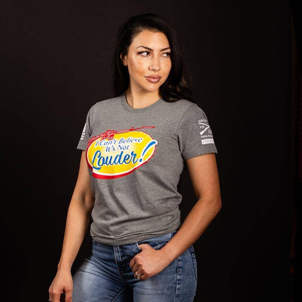 2023 October Club - Ladies - Can't Believe It's Not Louder T-Shirt - Image 3