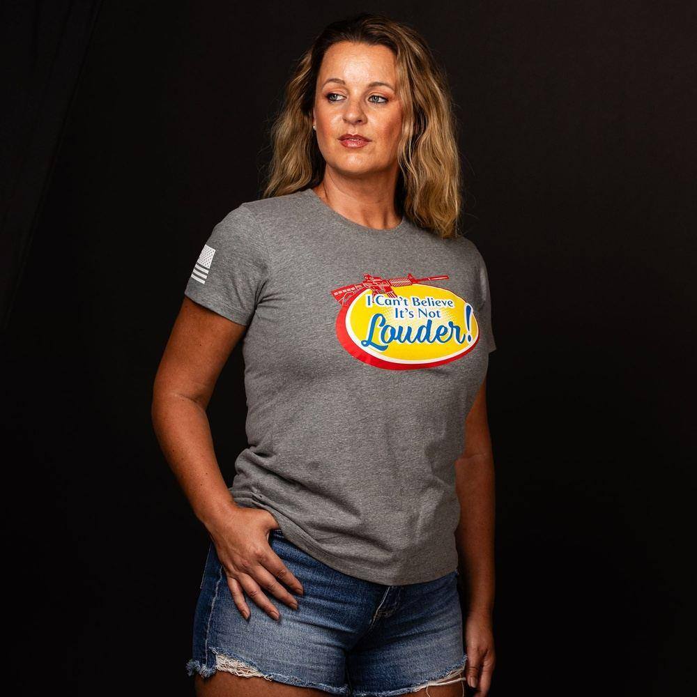 2023 October Club - Ladies - Can't Believe It's Not Louder T-Shirt - Image 4