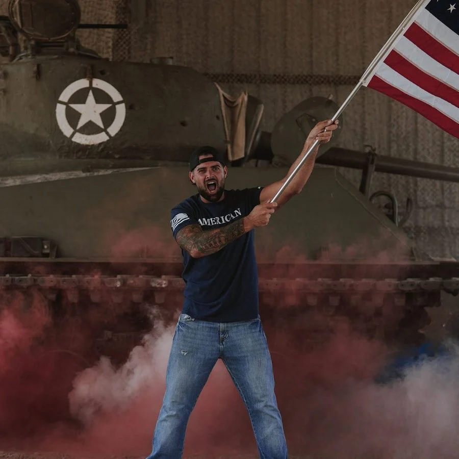 American Defined T-Shirt - Midnight Navy - Image 5