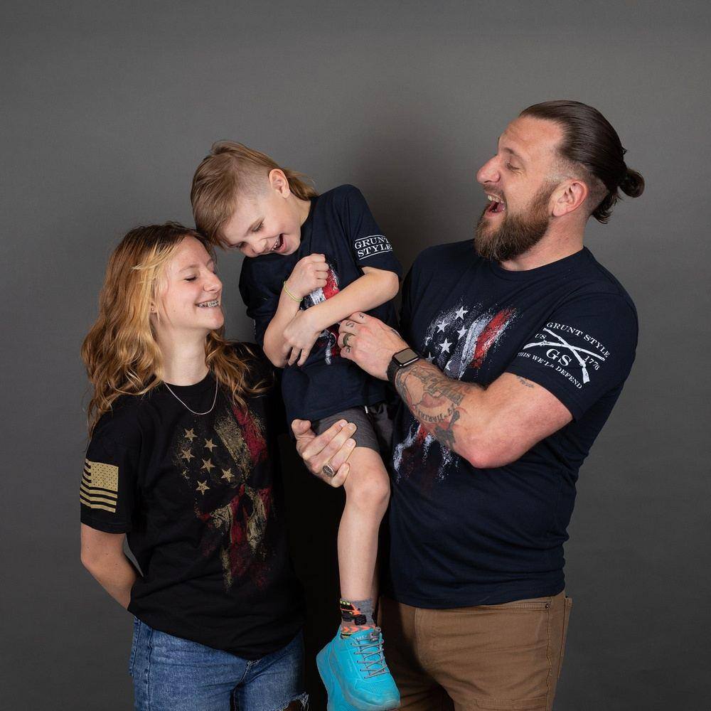American Reaper 2.0 T-Shirt - Midnight Navy - Image 4