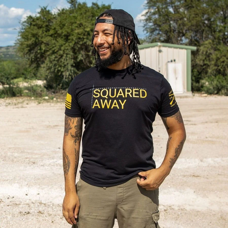 Army - Squared Away T-Shirt - Black - Image 3