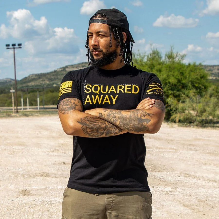 Army - Squared Away T-Shirt - Black - Image 4