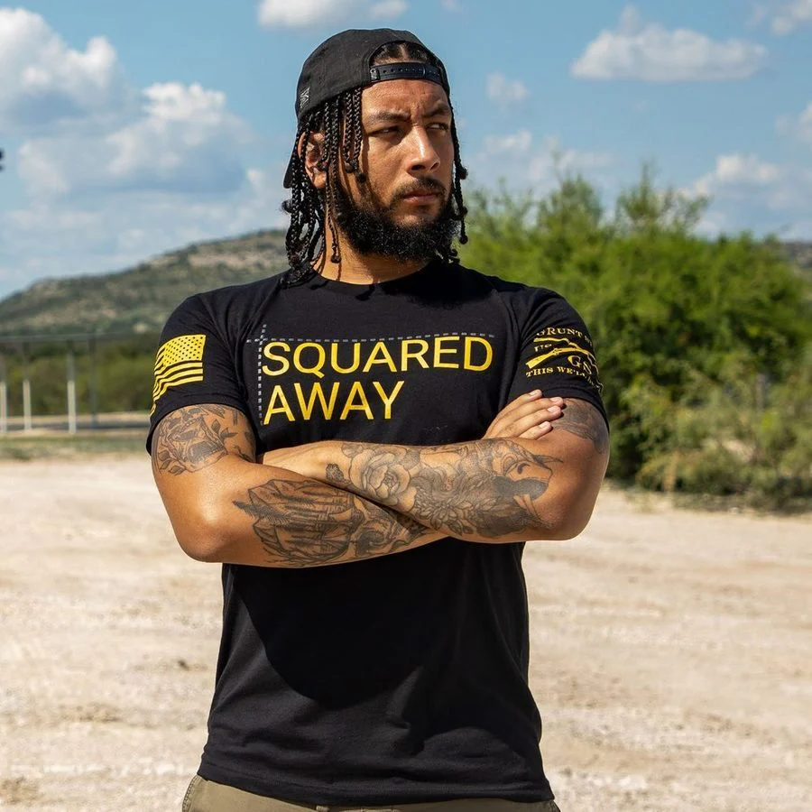 Army - Squared Away T-Shirt - Black - Image 5