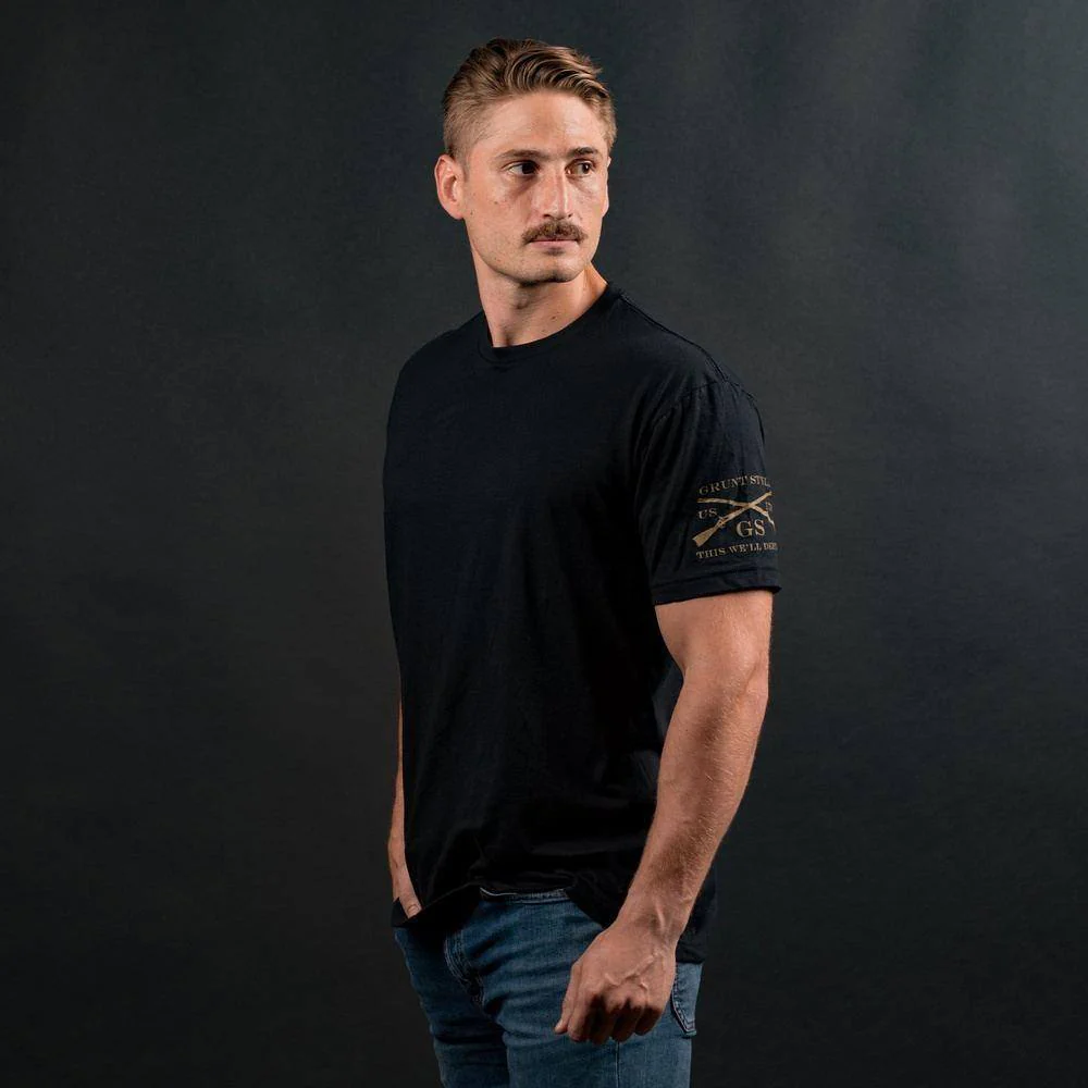 Basic T-Shirt - Black - Image 8