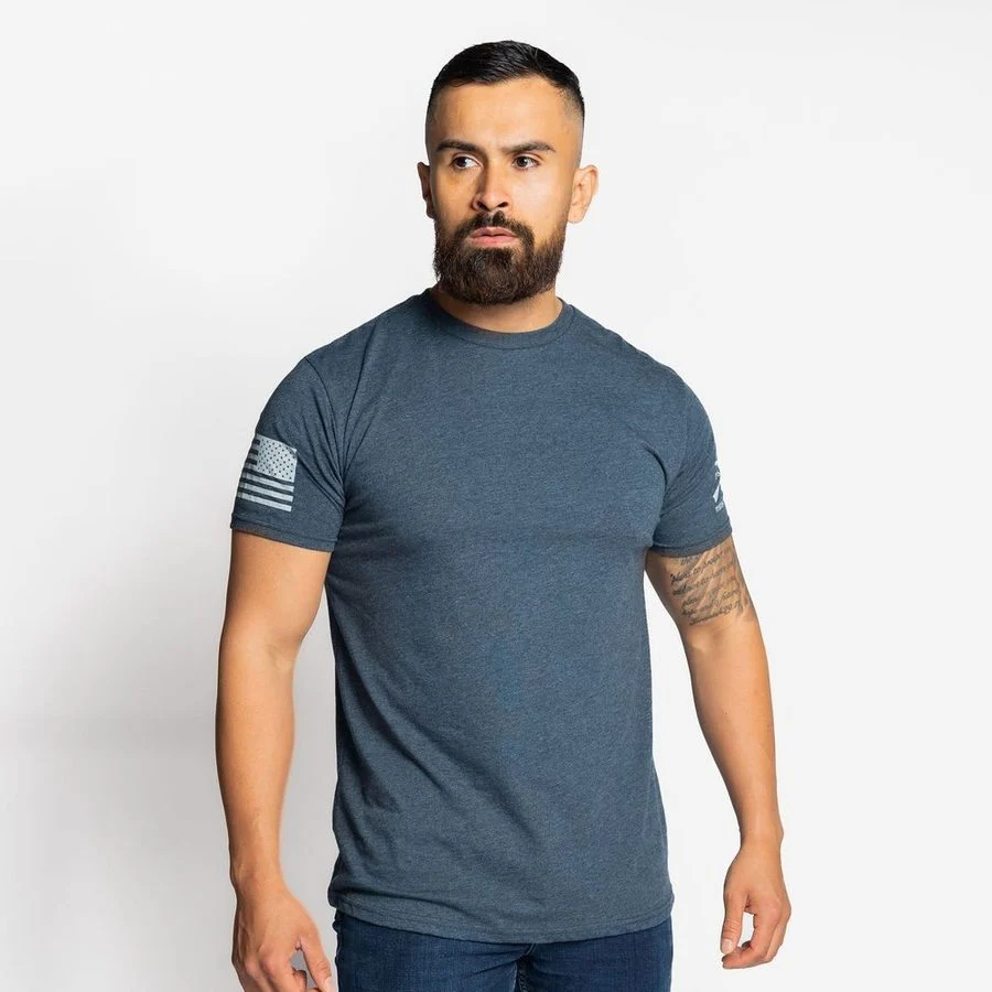 Basic T-Shirt - Midnight Navy - Image 7