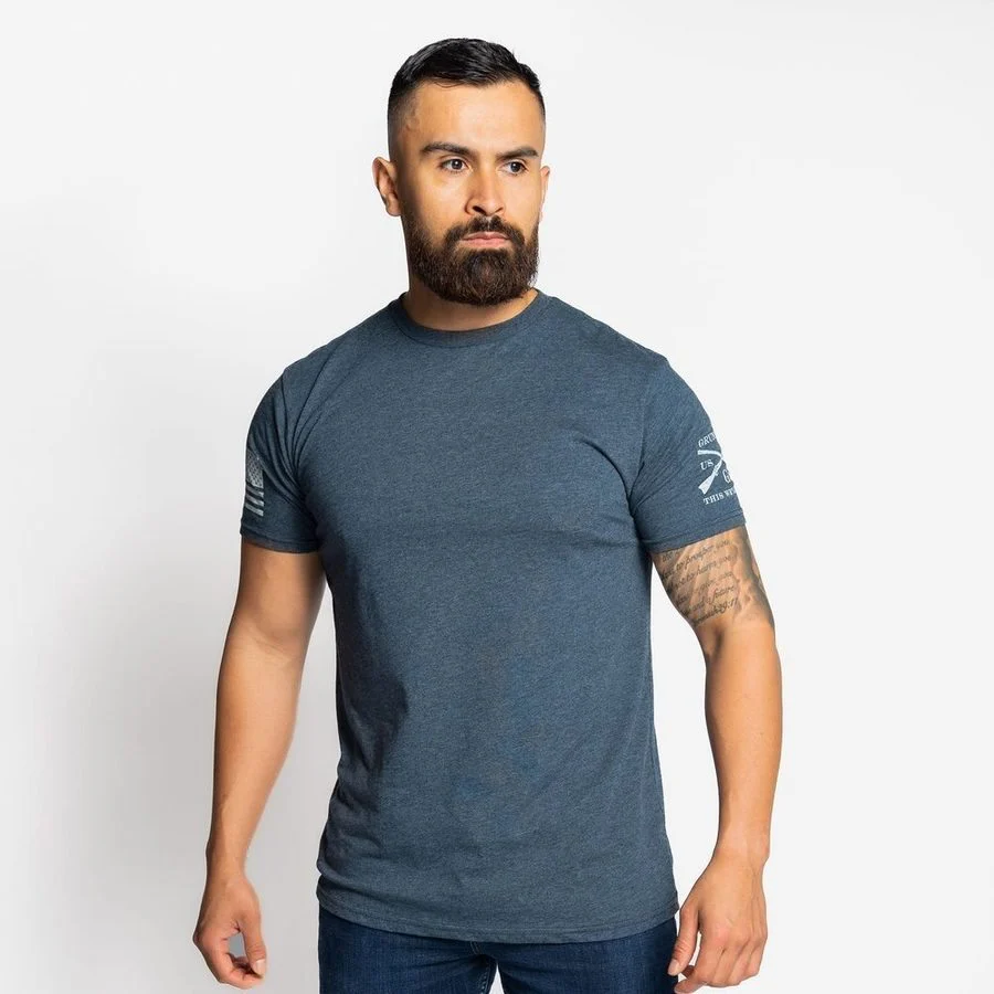 Basic T-Shirt - Midnight Navy - Image 9