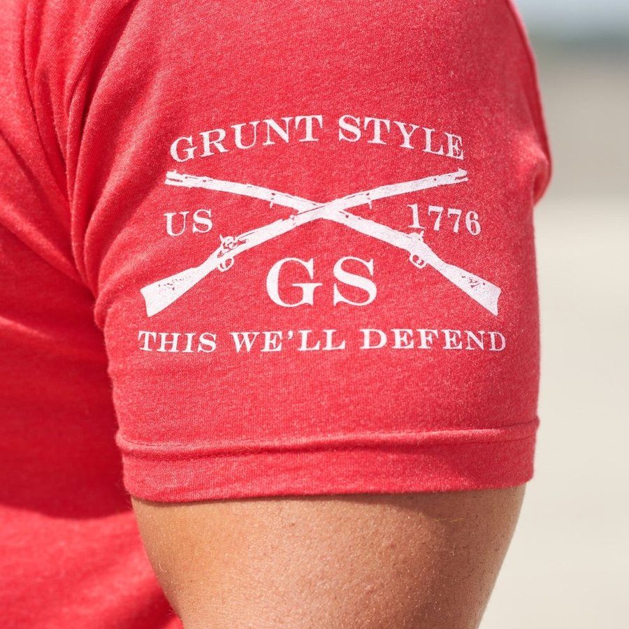 Basic T-Shirt - Red - Image 4
