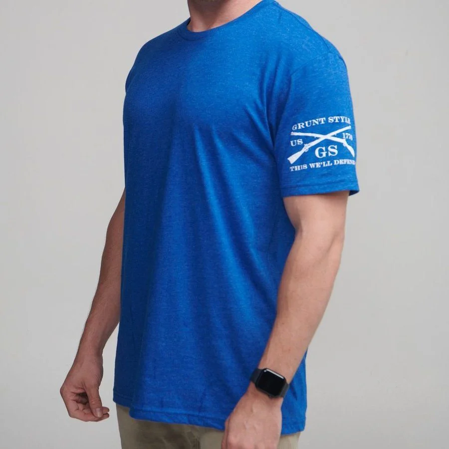 Basic T-Shirt - Royal - Image 4