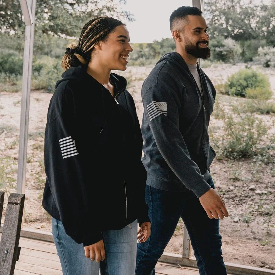 Basic Full-Zip Hoodie Zero Dark 2-Pack - Image 3