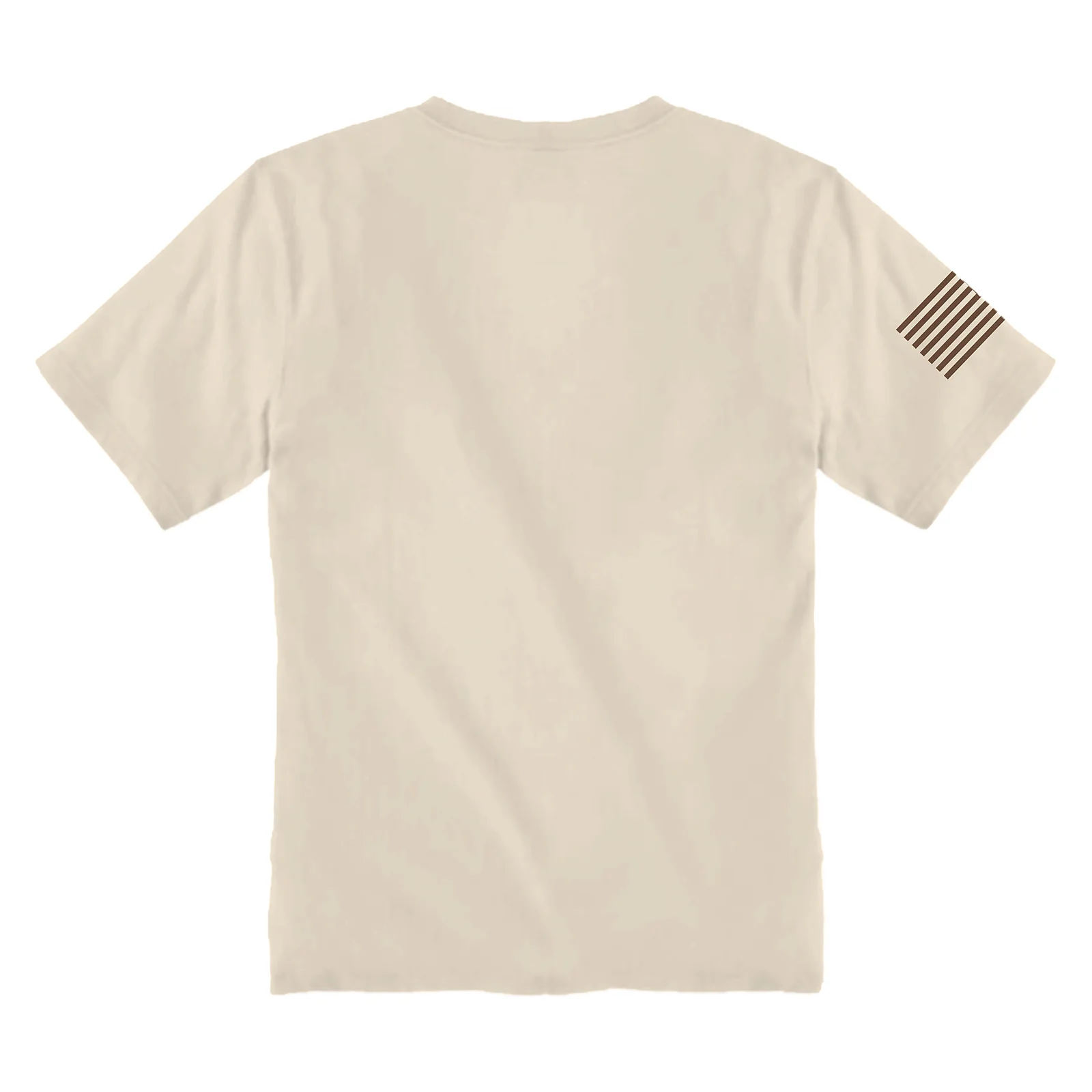Basic Heavyweight Pocket T-Shirt - Sand - Image 5