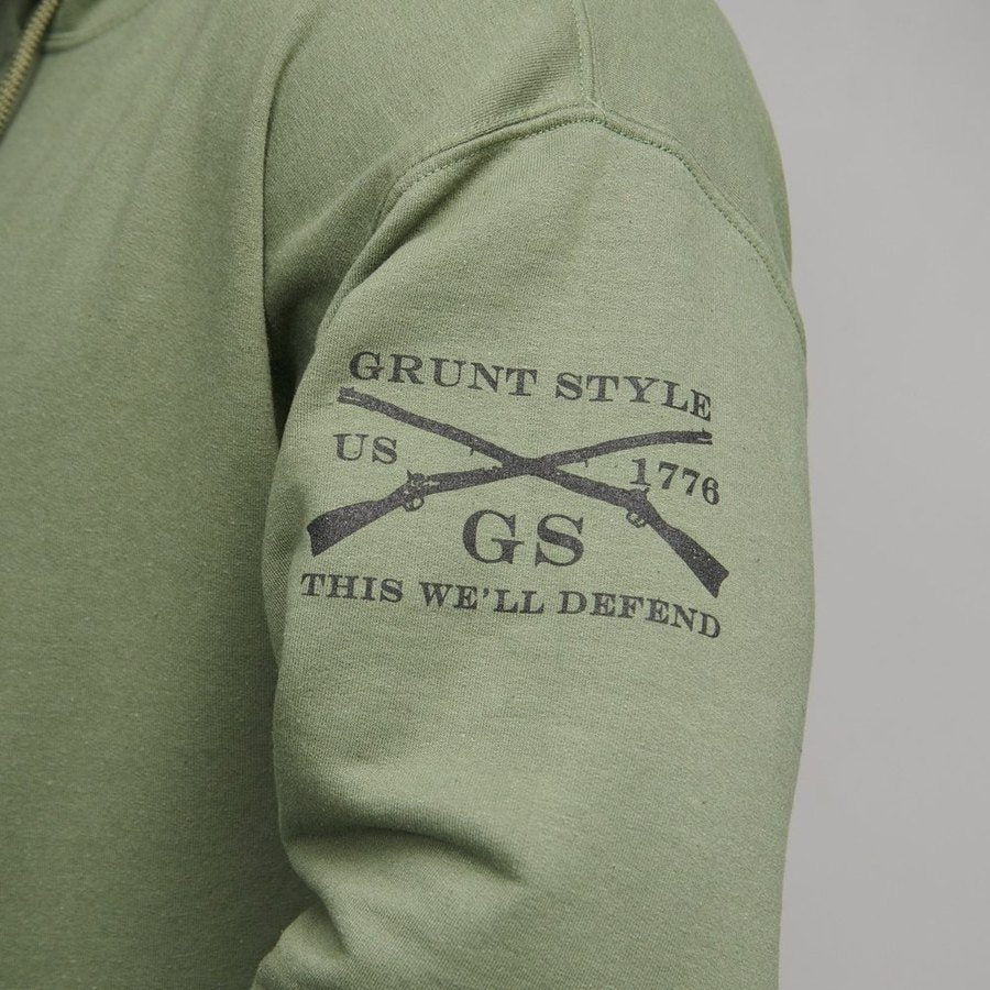 Basic Hoodie - Military Green - Image 3