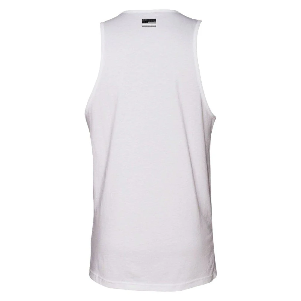 Basic Men's Tank - White - Image 3