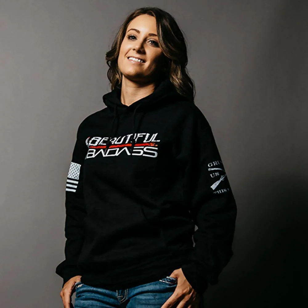 Women's Beautiful Badass Hoodie 2.0 - Black - Image 3
