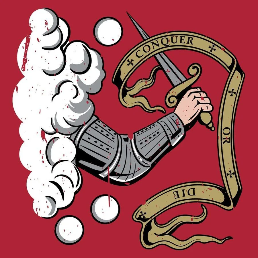 Bedford Flag T-Shirt - Red - Image 4