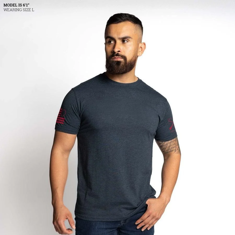 Betsy Ross Basic T-Shirt - Midnight Navy - Image 4