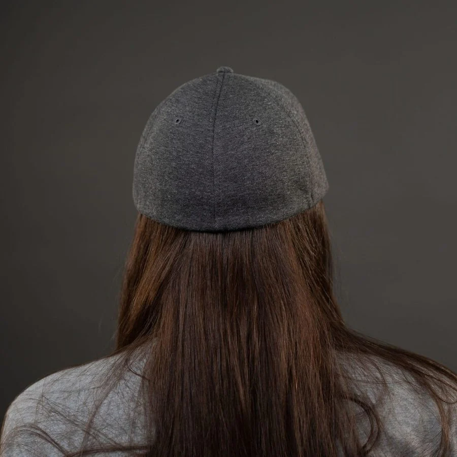 Blackout Flag Stretch Fit Hat - Gray - Image 5