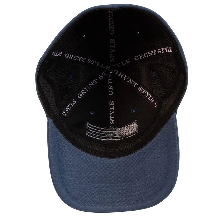Blackout Flag Stretch Fit Hat - Navy - Image 6