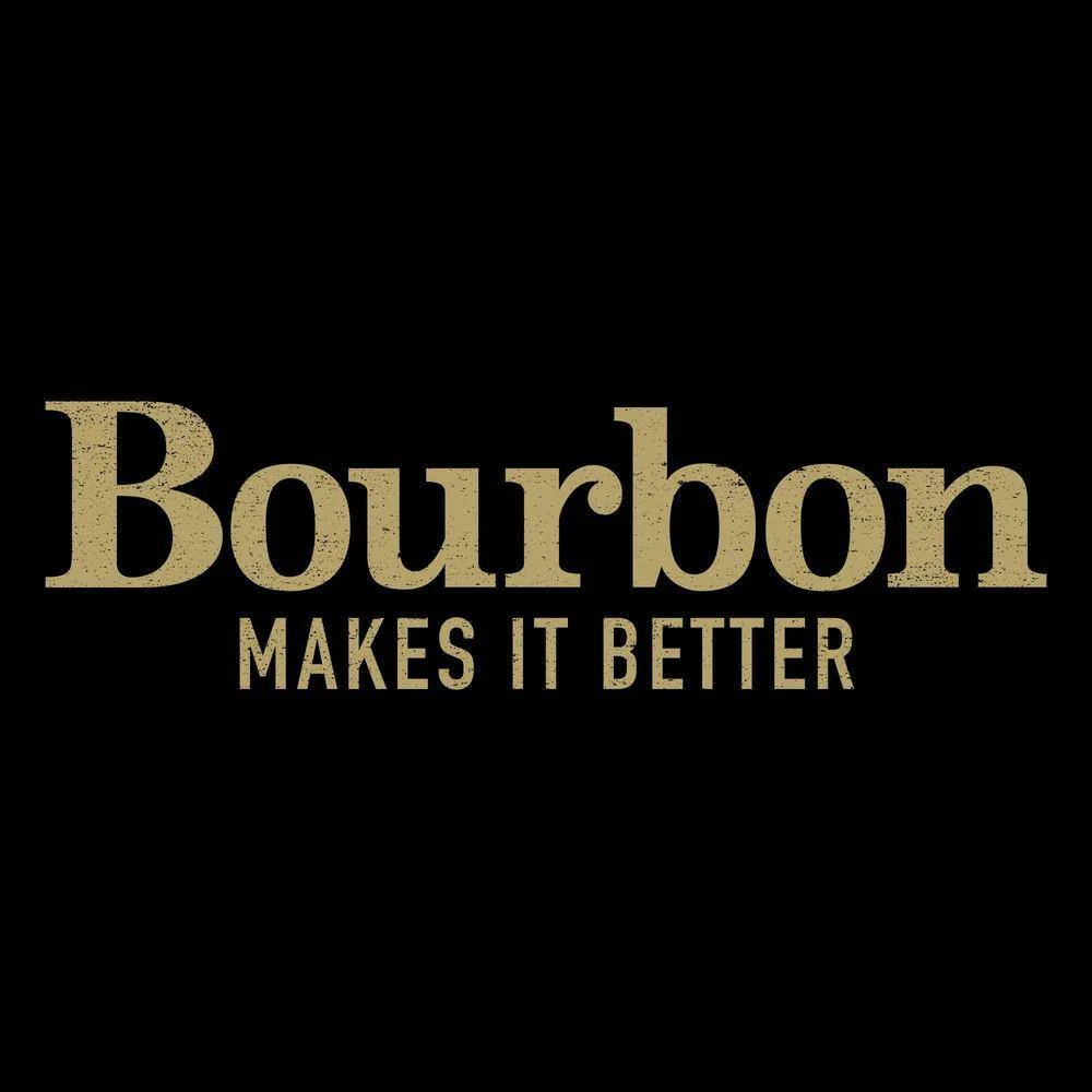 Bourbon Makes It Better T-Shirt - Black - Image 3