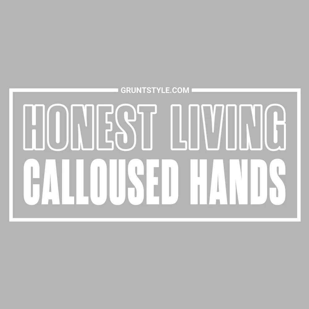 Calloused Hands Decal - Image 2