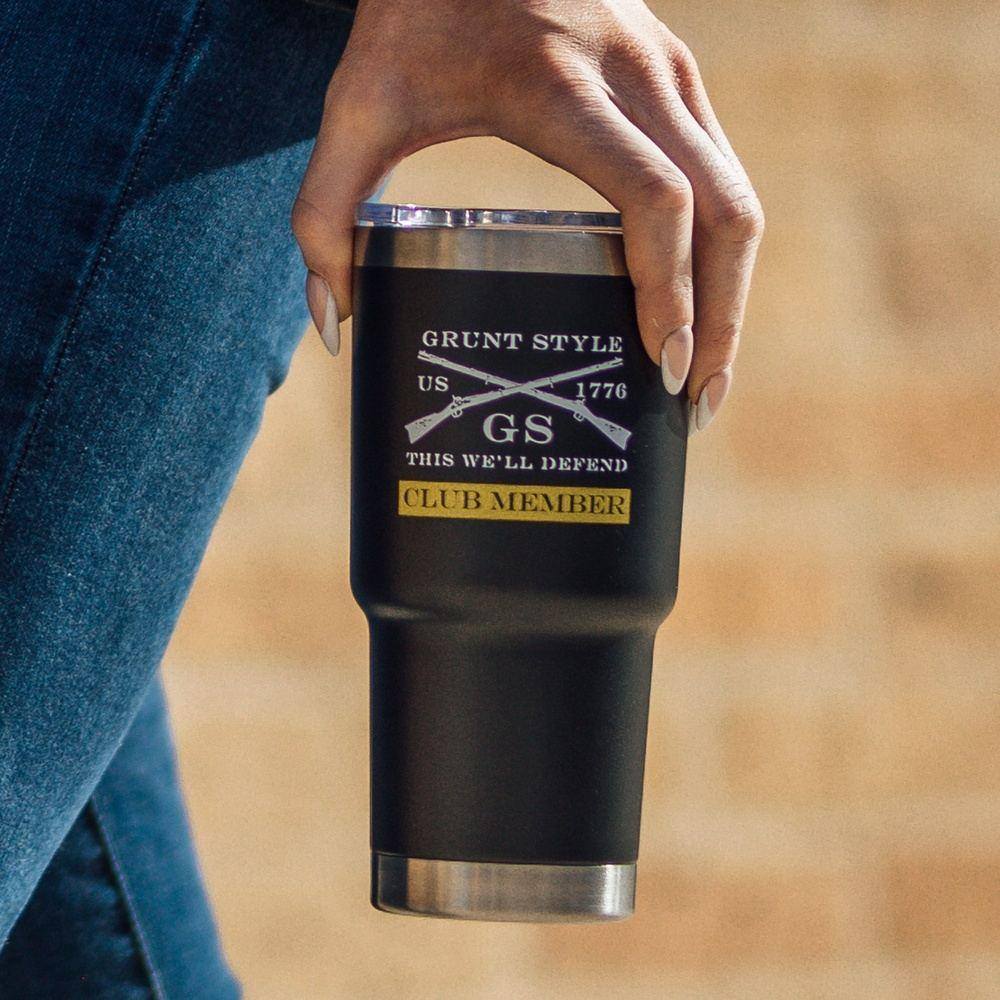Club Grunt Style Member 20oz Stainless Steel Tumbler - Image 3