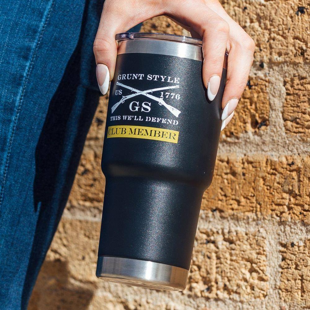Club Grunt Style Member 20oz Stainless Steel Tumbler - Image 4