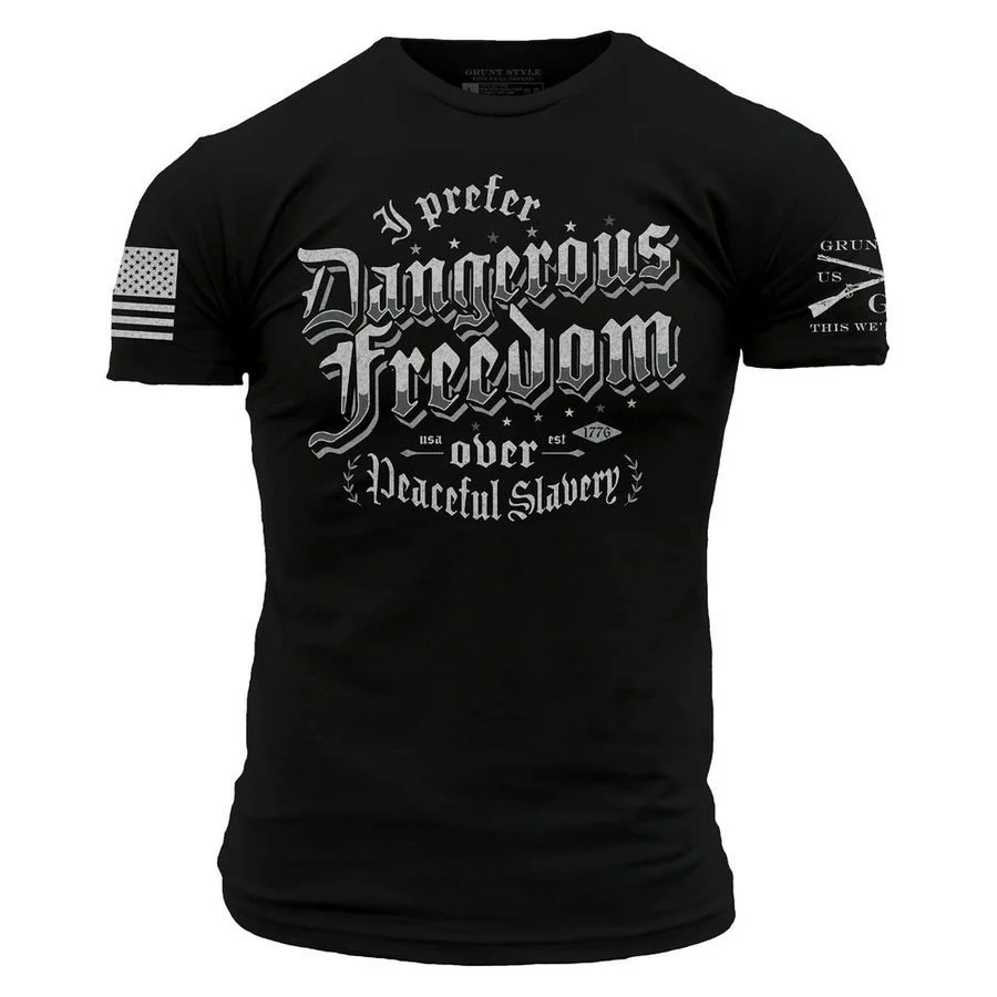 Dangerous Freedom T-Shirt - Black