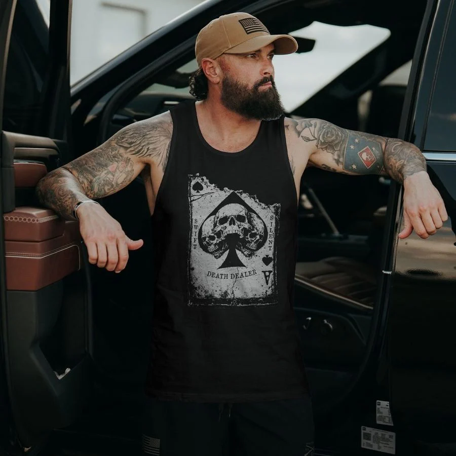 Death Dealer Tank - Black - Image 3