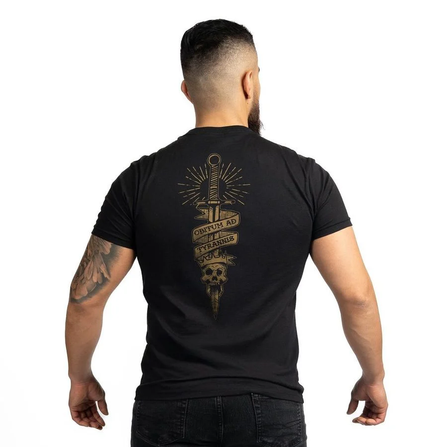 Death To Tyrants T-Shirt - Black - Image 5