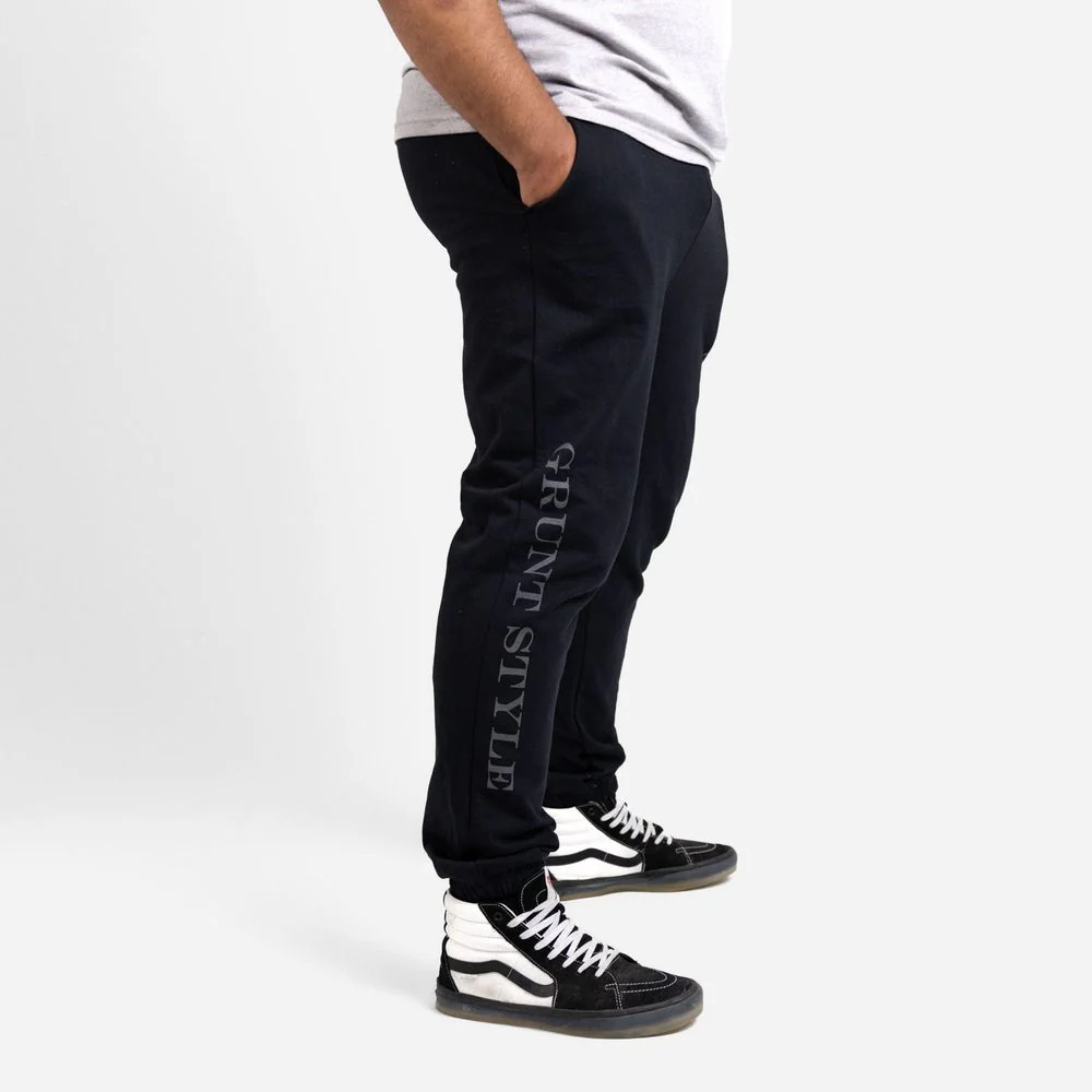 Basic Sweat Pant - Black - Image 7
