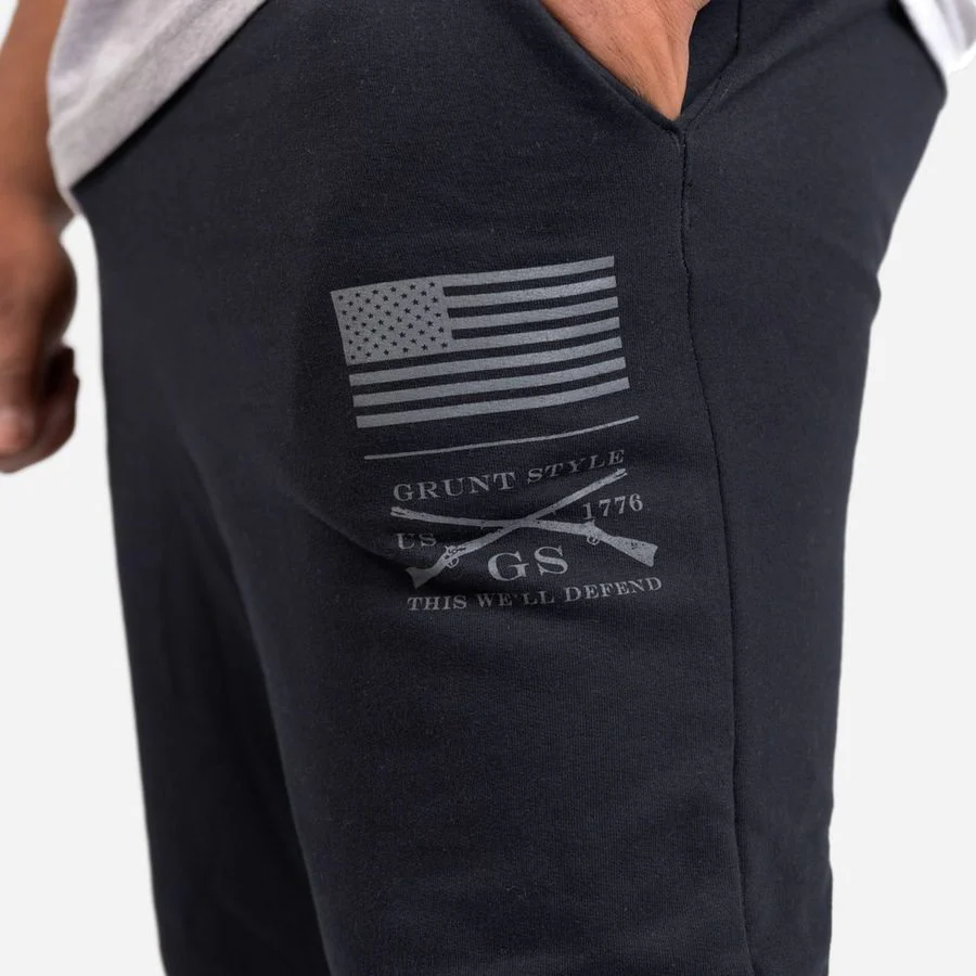 Basic Sweat Pant - Black - Image 9