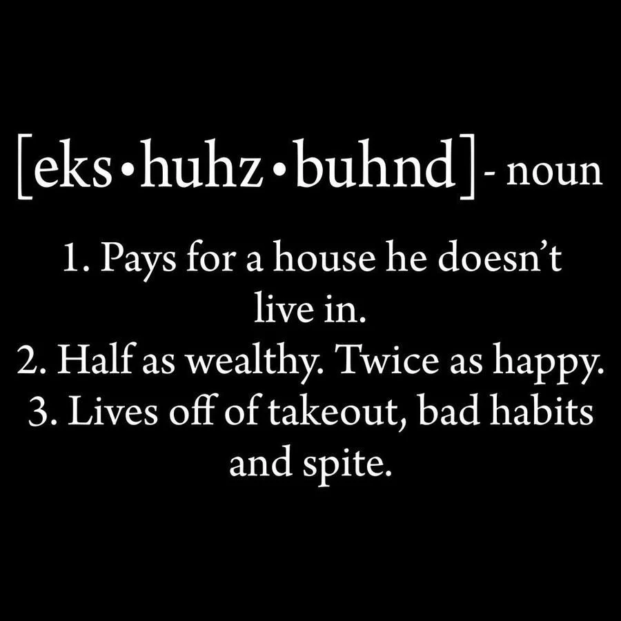 Ex-Husband Defined T-Shirt - Black - Image 6
