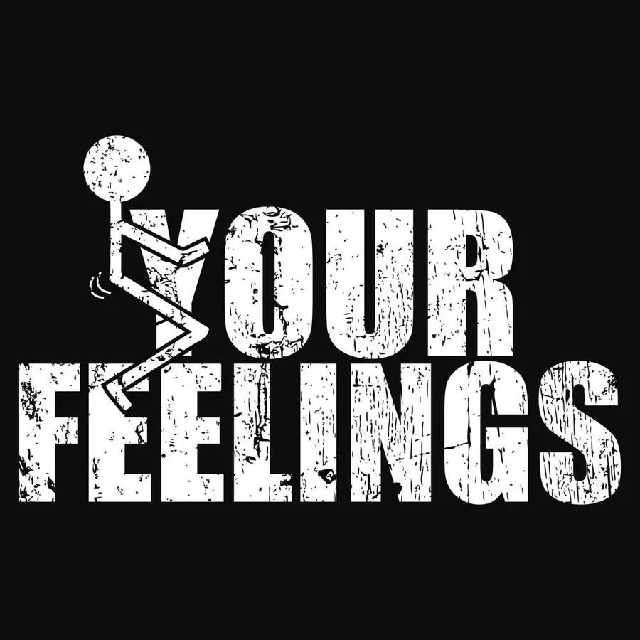 F*ck Your Feelings T-Shirt - Black - Image 4
