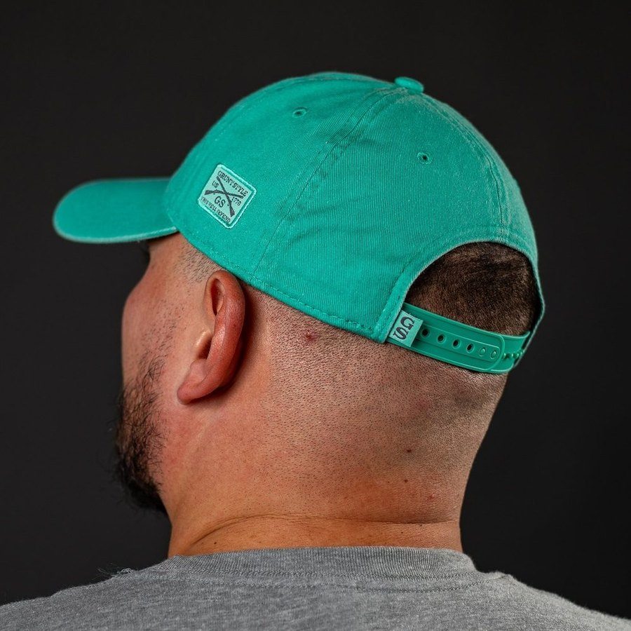 F*ck Your Feelings Dad Hat - Aqua - Image 6