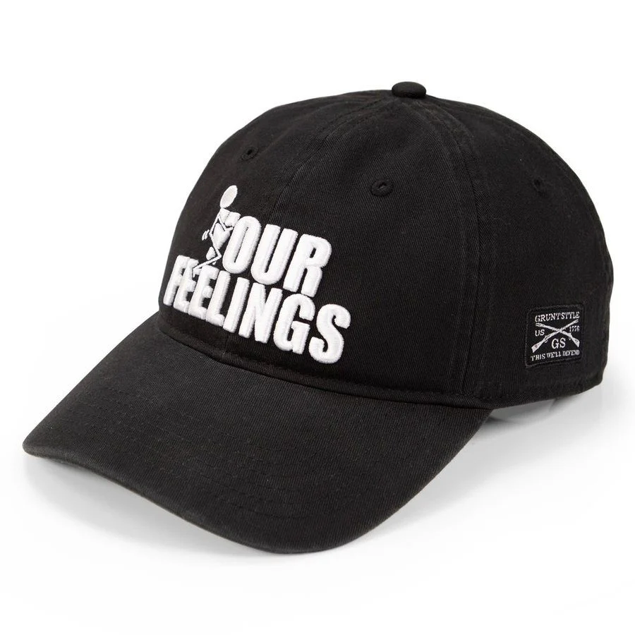 F*ck Your Feelings Dad Hat - Black - Image 8