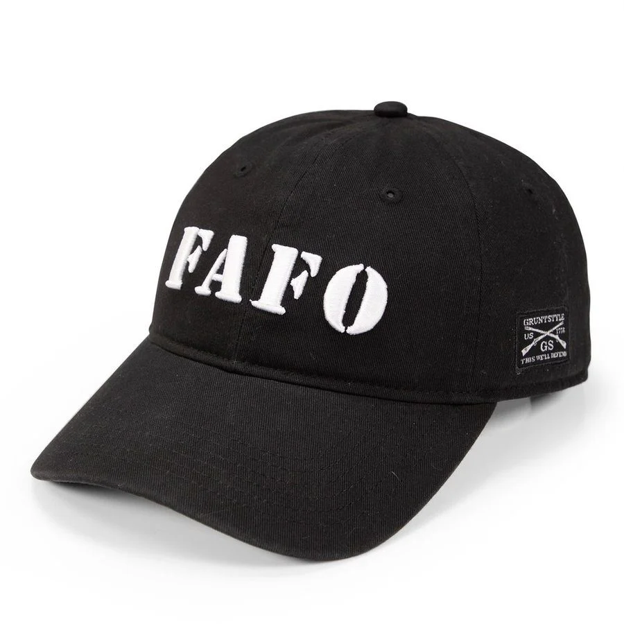 FAFO Dad Hat - Black - Image 5