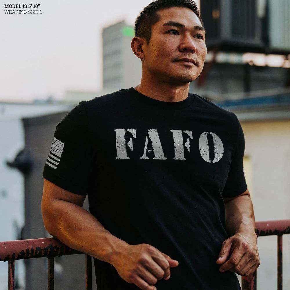FAFO T-Shirt - Black - Image 3