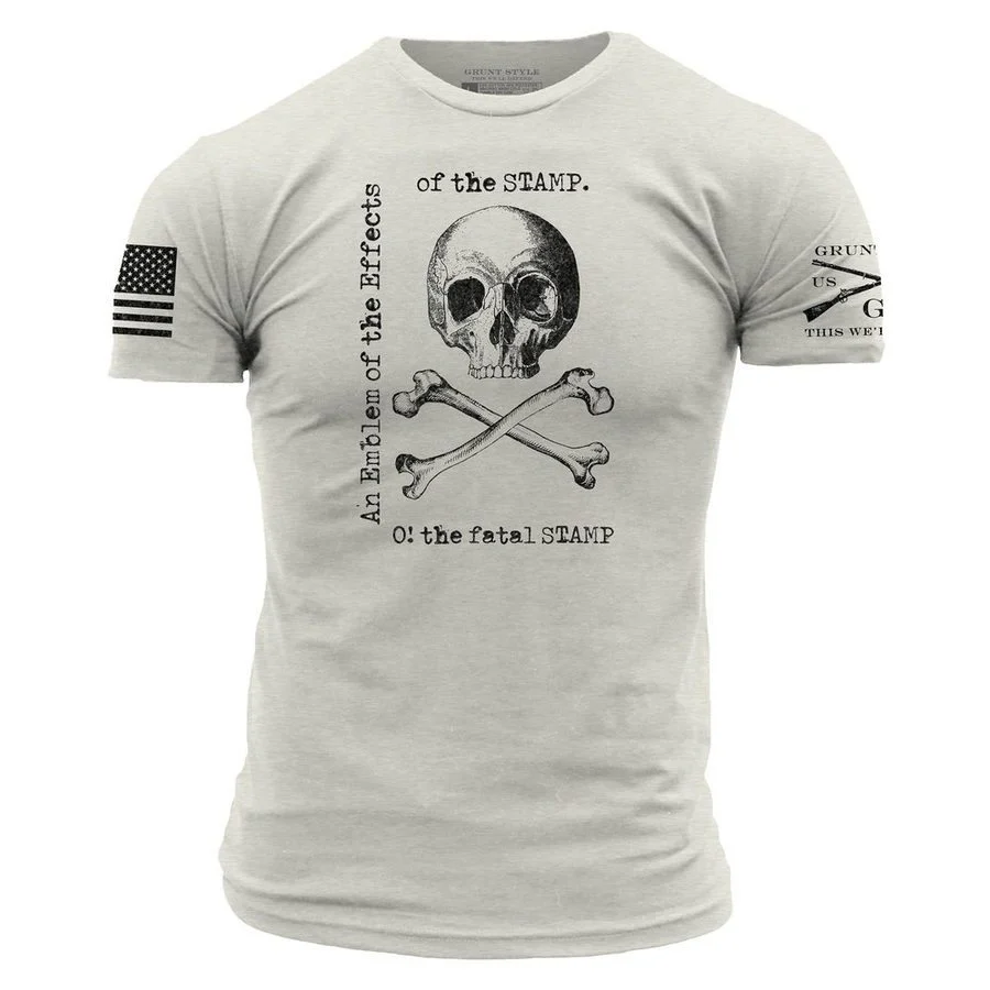 Fatal Stamp T-Shirt - Sand