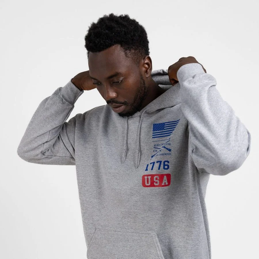 Freedom University Hoodie - Sport Gray - Image 10