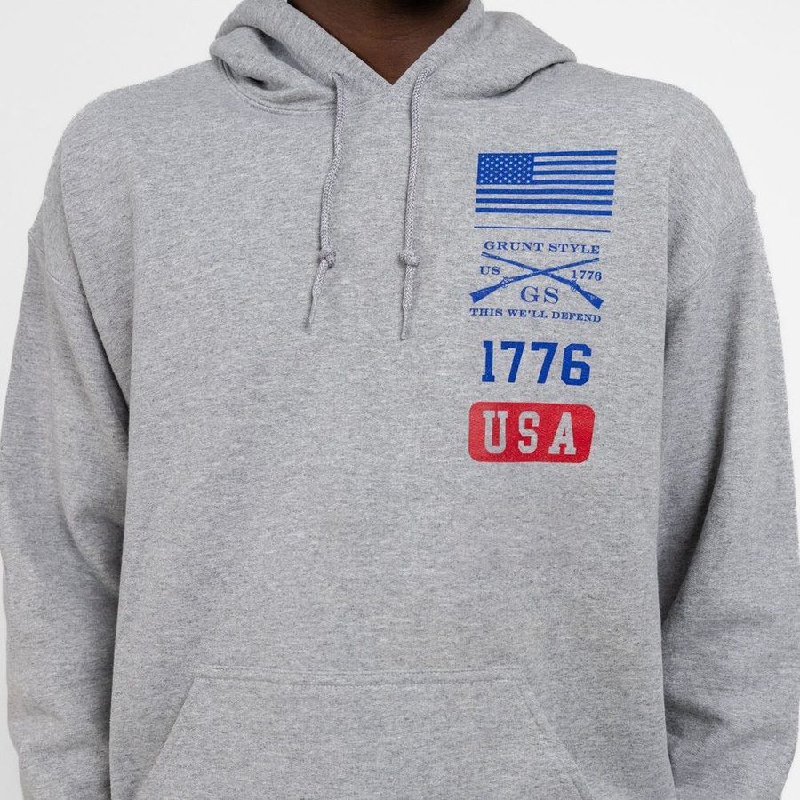 Freedom University Hoodie - Sport Gray - Image 7