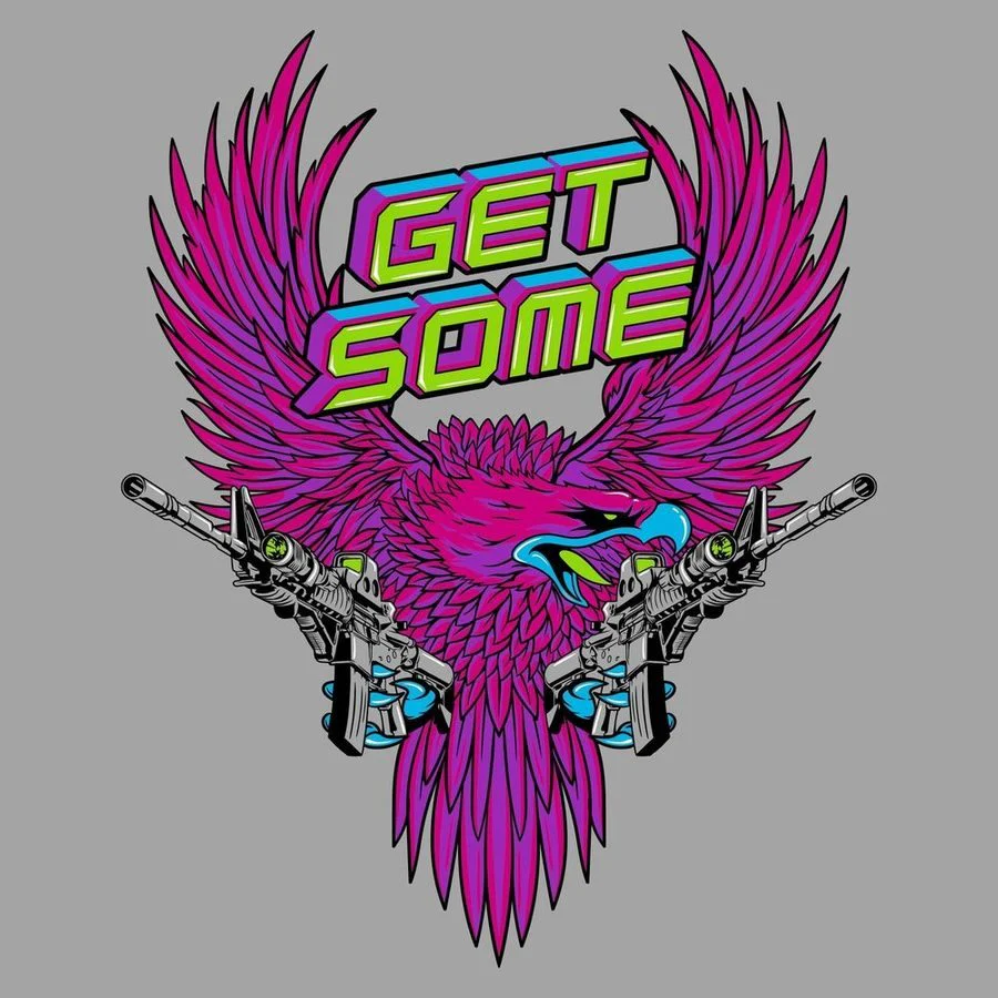 Get Some T-Shirt - Dark Heather Gray - Image 5